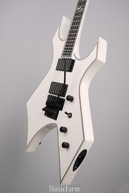 BC Rich NJ Warlock Deluxe Electric Guitar Pearl White EMG 81 / 85