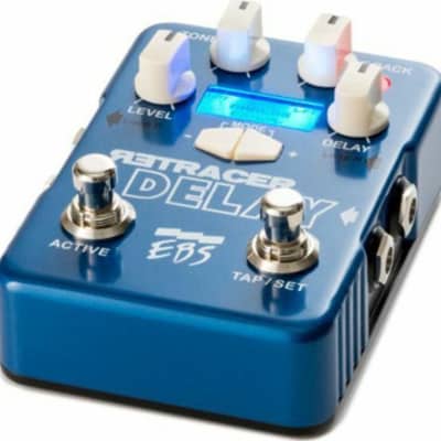 EBS Blue Label Series Retracer Delay Pedal for sale