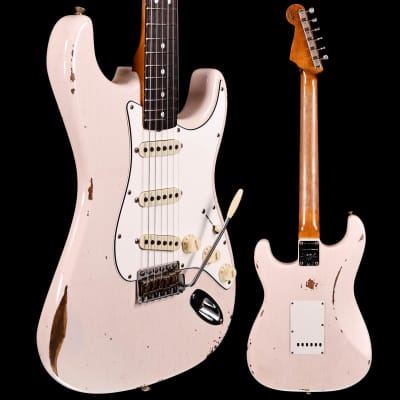 Fender Custom Shop LTD '64 Stratocaster Relic, Super Faded Aged Shell Pink 7lbs 11.2oz image 1