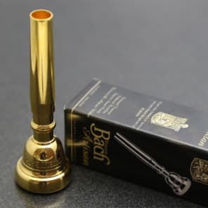 Genuine 24K Gold Bach Artisan 3C Trumpet Mouthpiece NEW Reverb