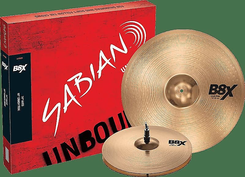 Sabian 45002X B8X 2-Pack Cymbal Set | Reverb