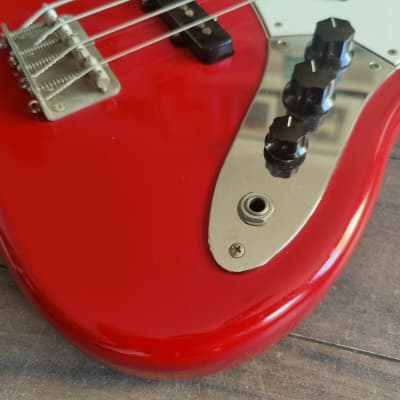 2010 Edwards Japan E-JB-100R/LT Jazz Bass (Torino Red) image 2