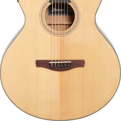 Ibanez AE275BT AE Series Baritone Acoustic-Electric Guitar, Natural Low Gloss image 2