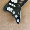 Fender HSH 11-Hole Stratocaster Pickguard Pre-Wired 2020 Black