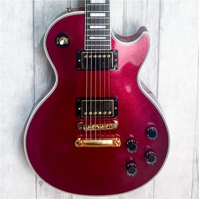 Gibson Custom Shop M2M Les Paul Custom Pink Sparkle, Second-Hand for sale