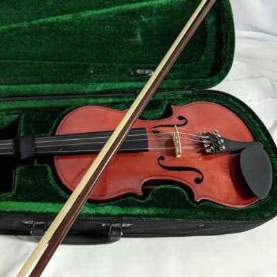 Giuseppi GV-10 4/4 Student Violin With Case & Bow image 20
