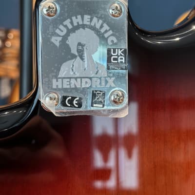 Fender Jimi Hendrix Stratocaster 2023 - 3 Tone Sunburst with Maple Fingerboard image 6