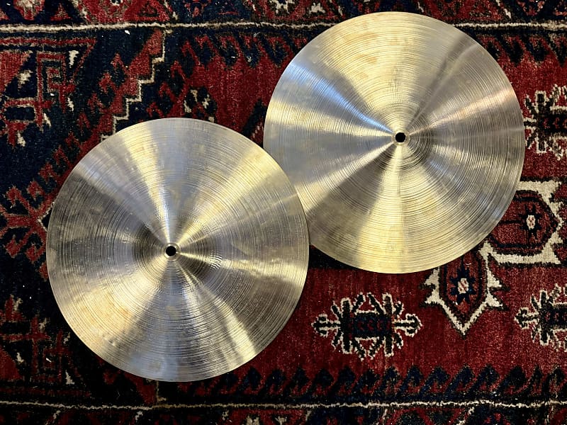 14" Modified Zildjian Avedis Thin Hihat 740/820gr (VIDEO) image 1