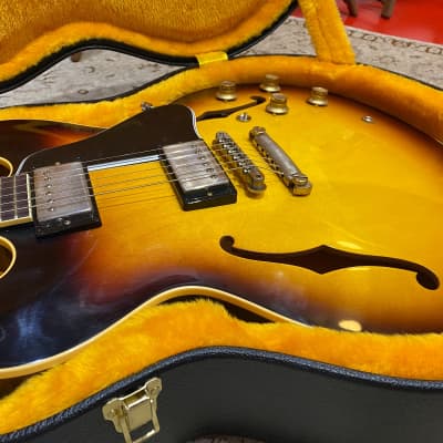Gibson ES-335 Custom shop 1961 Reissue VOS - Vintage Burst image 2