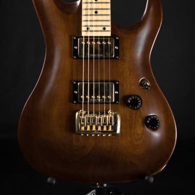 Aria Pro II MAC-I/M Walnut Electric Guitar image 6