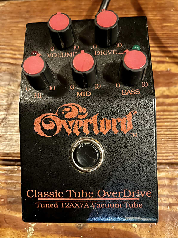 Dean Markley Overlord Classic Tube Overdrive - Black image 1