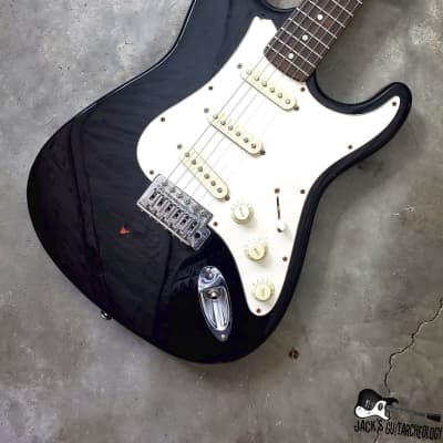 Mark II S-Style "Y'dig?" Electric Guitar (1970s, Black) image 8