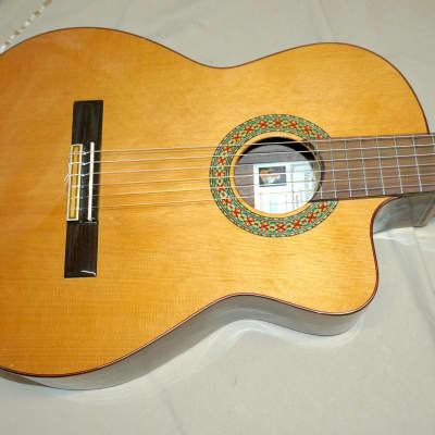Manuel Rodriguez Model A Cut Classical Acoustic Guitar with Case image 3
