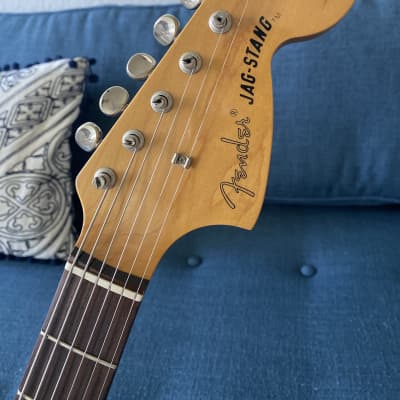 Fender Kurt Cobain Jag-Stang Guitar 1995 First Year Made in Japan image 6