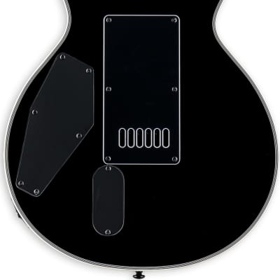 ESP LTD EC-1000T/CTM Evertune Electric Guitar, Black image 3