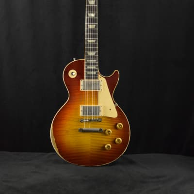 Gibson Murphy Lab 1959 Les Paul Standard Wide Tomato Burst Ultra Heavy Aged - Fuller's Exclusive image 2