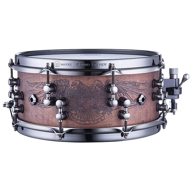 Mapex Black Panther Design Lab 12x5.5 Chris Adler Snare Drum Natural Walnut image 1