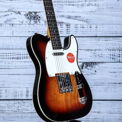 Squier Classic Vibe Baritone Custom Telecaster Guitar | 3-Color Sunburst image 5