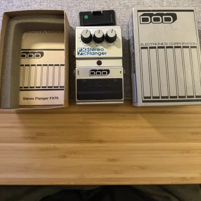 Reverb.com listing, price, conditions, and images for dod-fx75-stereo-flanger
