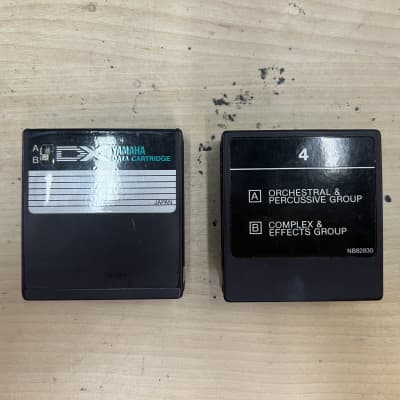 Yamaha DX Data Cartridge Voice Rom 4 for DX7 1980s *AS-IS*