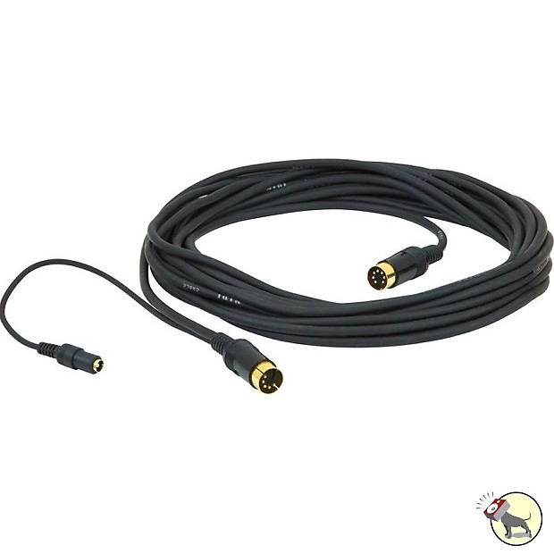 Rocktron RDHM900 5-Pin to 7-Pin MIDI Cable - 30' image 1