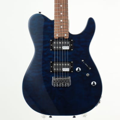 Schecter SD-4-22-VTR-AL See-thru Blue 2021[USED][Made in Japan] | Reverb  Australia