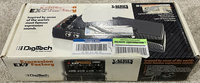 DigiTech EX-7 Expression Factory 2010s - Black with Box