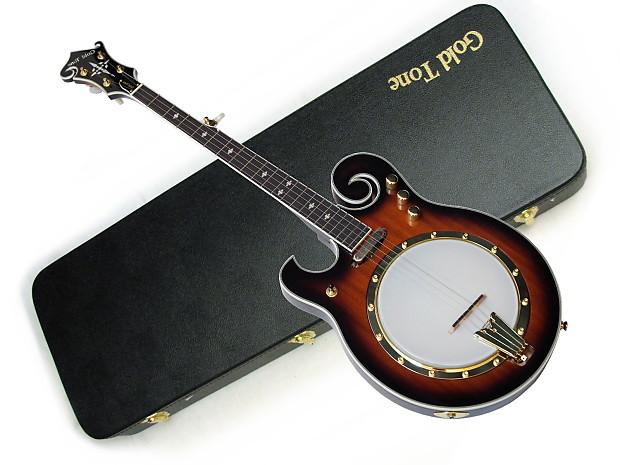 Gold Tone EBM-5 F-Style 5-String Electric Banjo (Left-Handed) image 1
