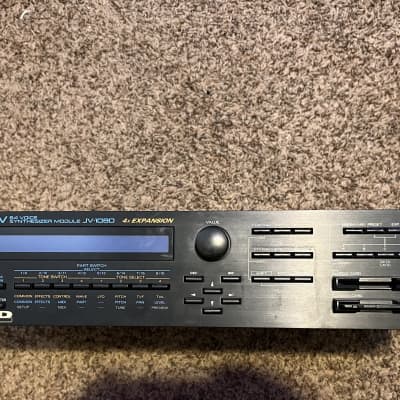 Roland JV-1080 64-Voice Synthesizer Module 1994 - 2001 - Black