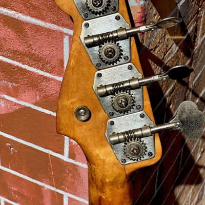 Fender Precision Bass 1960 - the ultimate Original Owner Slab Neck P Bass & she's 1 of the best players ever ! image 9