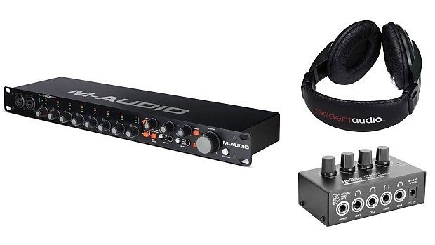 M audio headphone cheap amp
