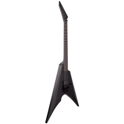 ESP LTD Arrow Black Metal Electric Guitar image 4
