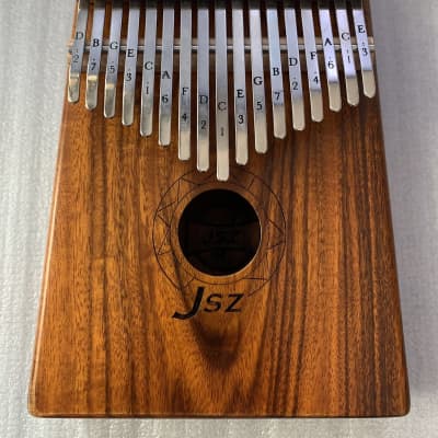 17 Keys Solid Wood Kalimba Thumb Piano image 2