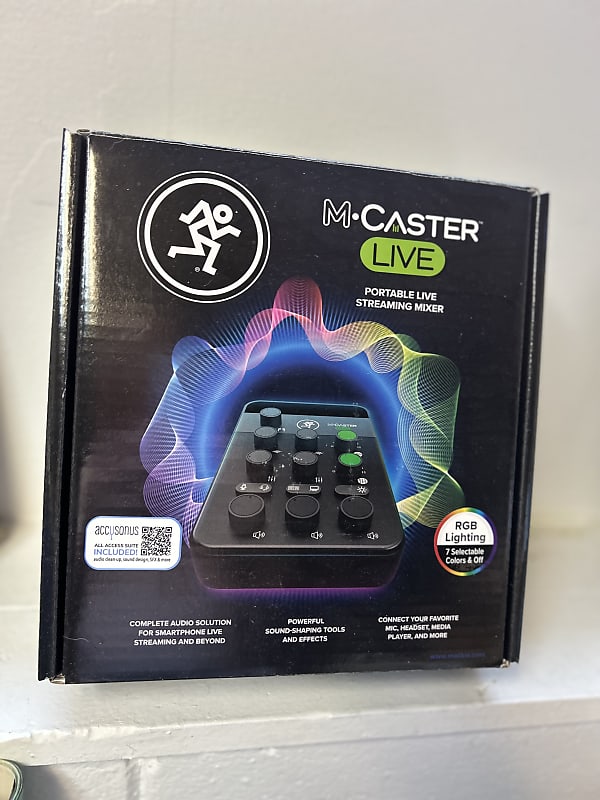 Mackie M-Caster Live Portable Live Streaming Mixer 2022