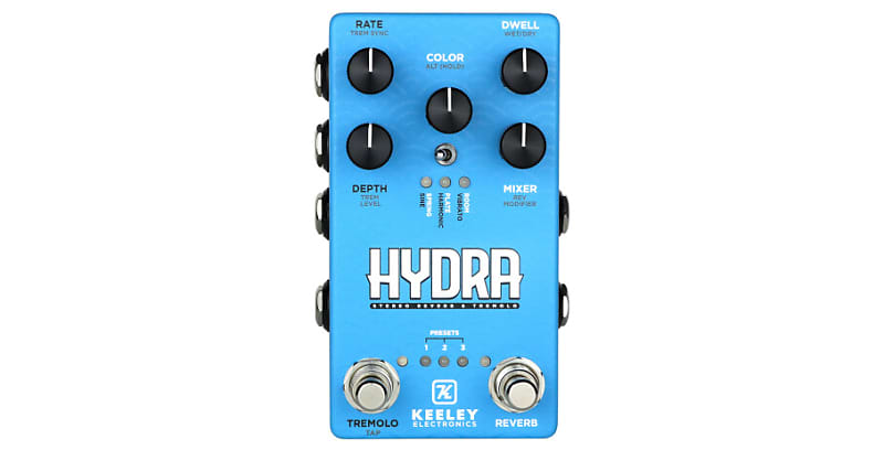 Keeley Hydra - Stereo Reverb / Tremolo image 1