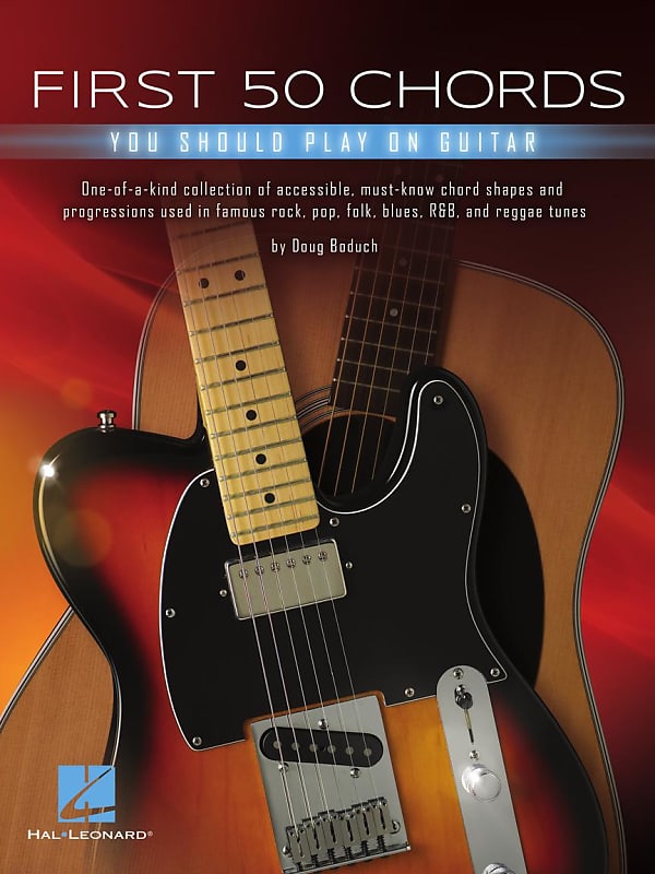 Hal Leonard HL00300255 First 50 Chords You Should Play On Guitar image 1