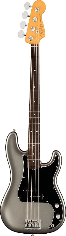 Fender American Professional II Precision Bass - Mercury with Rosewood Fingerboa image 1