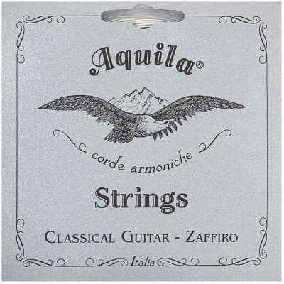 Aquila AQUILA 129C Zaffiro Classical Normal Tension E1-E6 Saiten für Konzertgitarre for sale