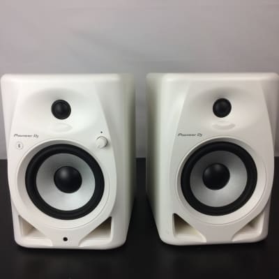 【美品】Pioneer DJ DM-50D-BT-W  White DM-50D-W 5 インチ アクティブ モニタースピーカー
