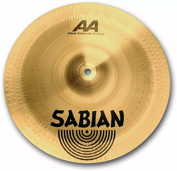 Sabian 14" AA Mini Chinese Cymbal 2002 - 2018 image 1