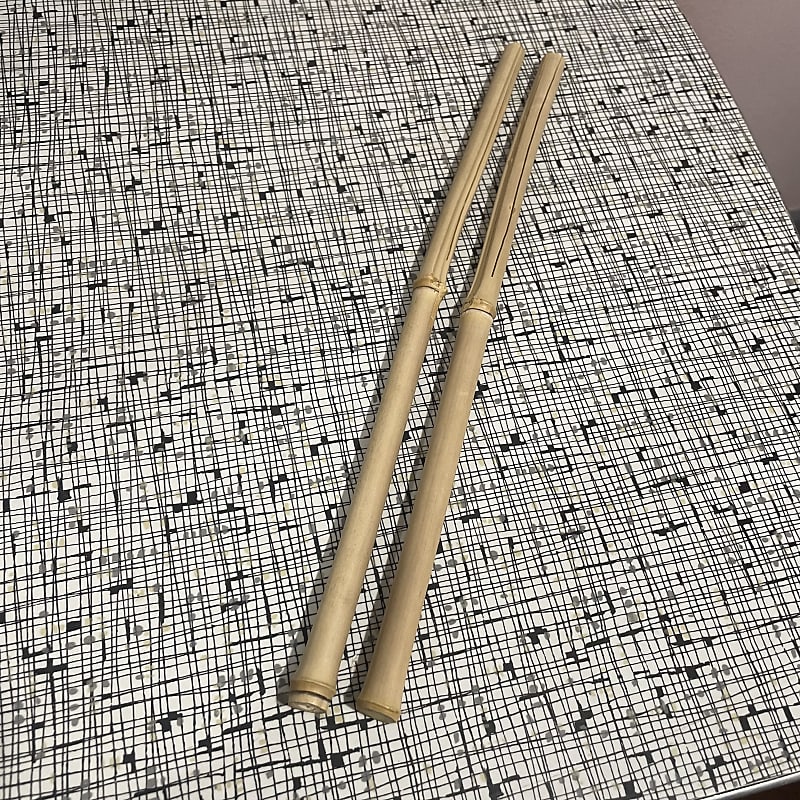Homemade Bamboo Brushes / Rods (Set 4) image 1