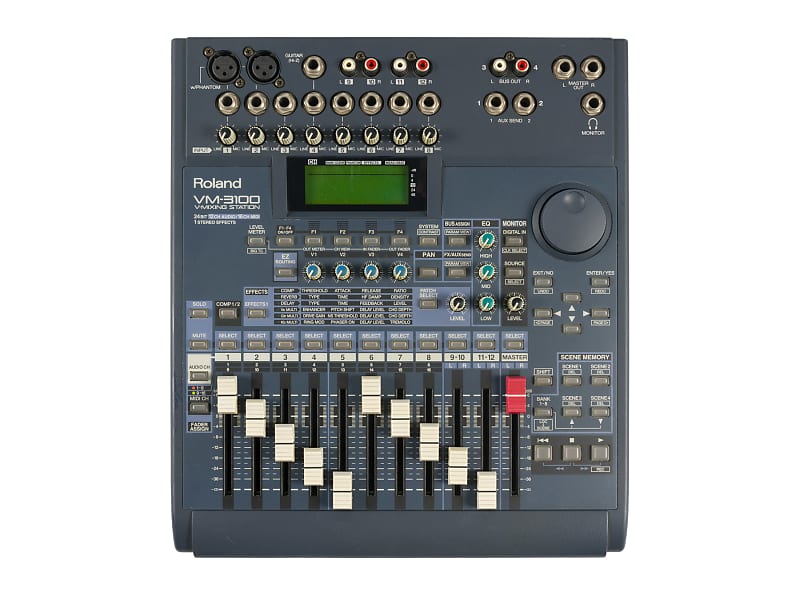 DTM・DAW Roland VM-3100 mixer Roland VM-3100 Mixing Station 20 Channel Audio Digital Mixer