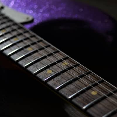 American Fender Stratocaster Custom Relic Purple Sparkle CS Fat 50's image 19
