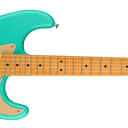 Fender Squier 40th Anniversary Stratocaster, Vintage Edition, Sat Sea Foam Green