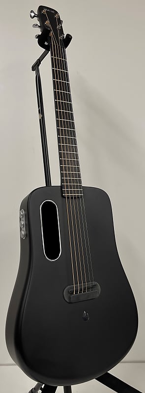 Lava Music Lava Me 2 Matte Black Carbon Fiber Acoustic/Electric Guitar