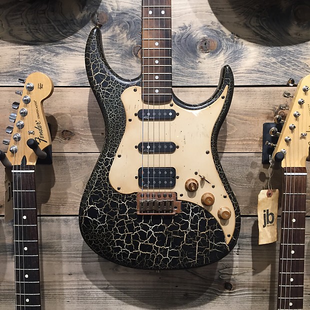 AXL Guitars Badwater SRO アクセルギターズ AXL Badwater SRO Electric Guitar Crackle Black | Musician's