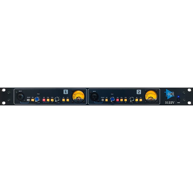 API 3122V Mic Preamplifier (2-Channel Rack-Mount) image 1