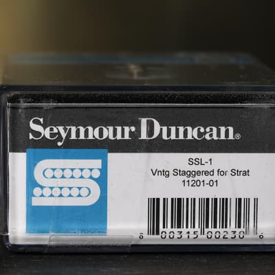 Seymour Duncan SSL-1 Vintage Staggered Strat Pickup | Reverb