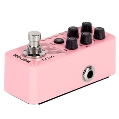 Mooer D7 Digital Delay New Micro Series Guitar Effects Pedal 2020 Pink image 2