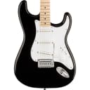 Pre-Owned Squier Affinity Series Stratocaster, White Pickguard, Black